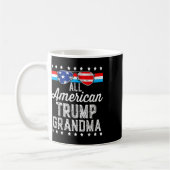 Mug Tous les américains Trump grand-mère drapeau améri (Gauche)