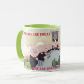 Mug Tous les animaux sont égaux (Devant gauche)