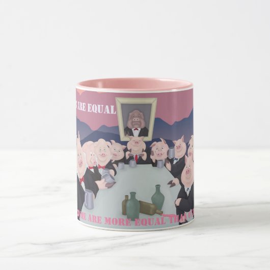 Mug Tous les animaux sont égaux (Centre)
