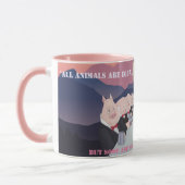 Mug Tous les animaux sont égaux (Gauche)