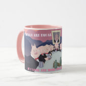 Mug Tous les animaux sont égaux (Devant gauche)