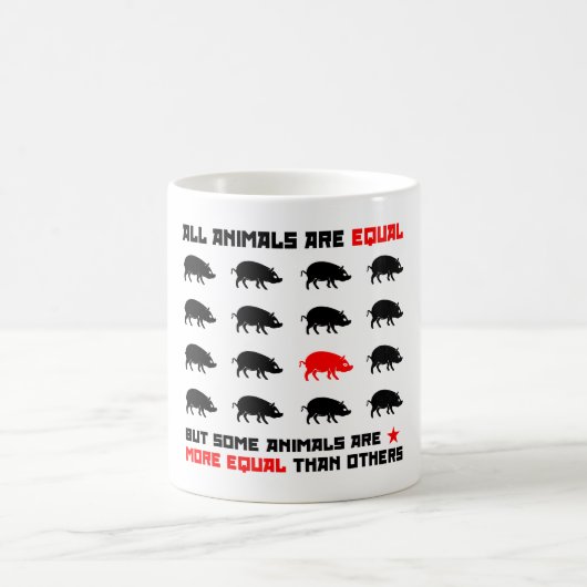 Mug Tous les animaux sont égaux 2 (Centre)