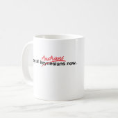 Mug Tous les Autrichiens attaquent maintenant (Devant gauche)