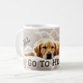 Mug Tous les Chiens vont au Ciel (Devant gauche)