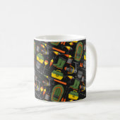 Mug Tous Les Éléments De Pêche Nécessaires (Devant droit)