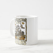 Mug Tous les enseignants aiment la maison hantée Hallo (Devant gauche)