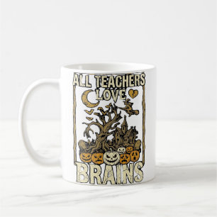 Mug Tous les enseignants aiment la maison hantée Hallo