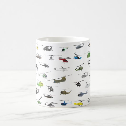 Mug Tous les hélicoptères (Centre)
