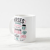 Mug Tous les héros ne portent pas de capes, certains p (Devant gauche)
