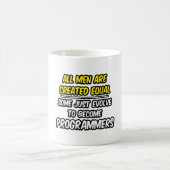 Mug Tous Les Hommes Sont Créés Également...Programmeur (Centre)