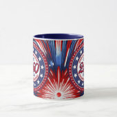 Mug Tous les hommes sont créés égaux Graphique Feu d'a (Centre)