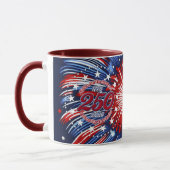 Mug Tous les hommes sont créés égaux Graphique Feu d'a (Gauche)