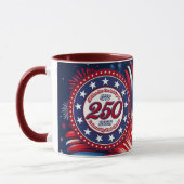 Mug Tous les hommes sont créés égaux Graphique Rouge B (Gauche)