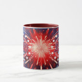 Mug Tous les hommes sont créés Feu d'artifice graphiqu (Centre)