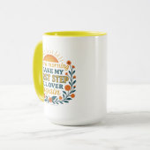 Mug Tous Les Matins Je Fais Mon Premier Pas (Devant gauche)