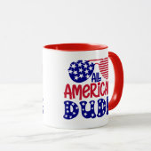 Mug Tous les mecs américains (Devant droit)