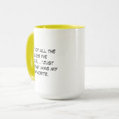 Mug Tous les Mensonges (Devant gauche)