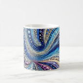 Mug Tous Les Points Bleus Et Violets (Centre)