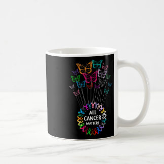 Mug Tous les problèmes de cancer Papillons Rubans Mond