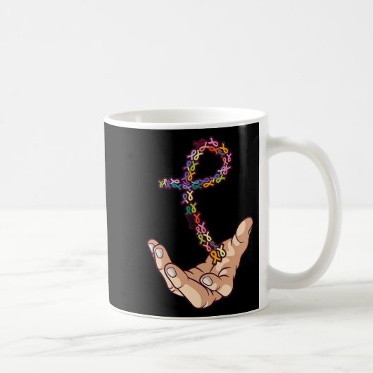 Mug Tous les rubans de la Journée de sensibilisation a (Droite)