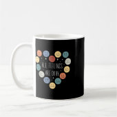 Mug Tous les sentiments sont d'accord Santé mentale Mo (Gauche)