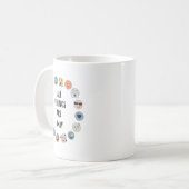 Mug Tous les sentiments sont ok Professeur d'école Psy (Devant gauche)