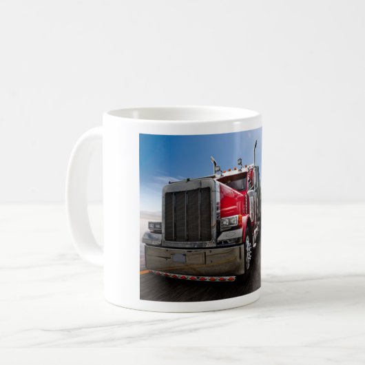 Mug Tous les Trucker américains (Devant gauche)