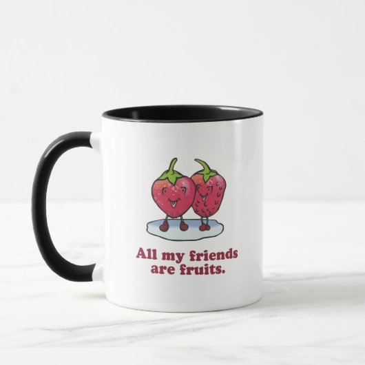 MUG TOUS MES AMIS SONT DES FRUITS (Gauche)