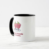MUG TOUS MES AMIS SONT DES FRUITS (Devant gauche)