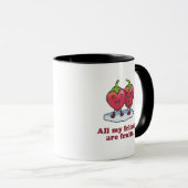 MUG TOUS MES AMIS SONT DES FRUITS (Devant droit)