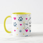 Mug Tous mes Enfant-Enfants ont des pattes (Gauche)