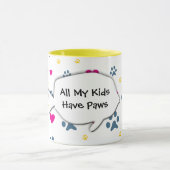 Mug Tous mes Enfant-Enfants ont des pattes (Centre)