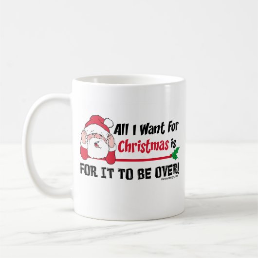 Mug Tous que je veux pour Noël (Gauche)