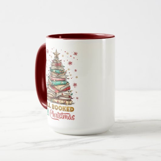Mug Tous réservés pour Noël (Devant gauche)