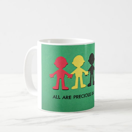 Mug Tous sont Précieux à sa vue. (Devant gauche)