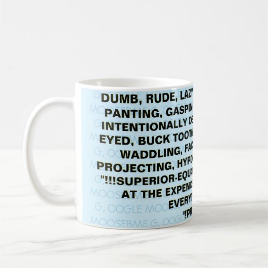 MUG TOUS TROP COMMUNS (Gauche)