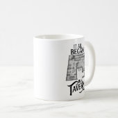 Mug Tout a commencé dans une Taverne Old School Carte  (Devant droit)