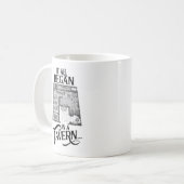 Mug Tout a commencé dans une Taverne Old School Carte  (Devant gauche)