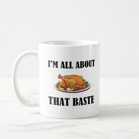 Mug Tout À Propos De Ce Baste Design Classique (Gauche)