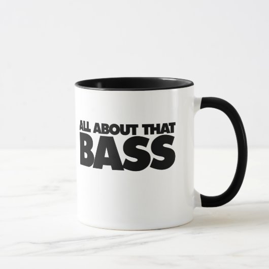 Mug Tout à propos de cette basse (Droite)