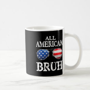 Mug Tout Américain Bruh 4 Juillet Garçons Adolescents