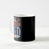 Mug Tout American Papa 4 juillet Firecracker Indépenda (Devant gauche)