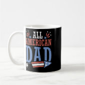 Mug Tout American Papa 4 juillet Firecracker Indépenda (Gauche)