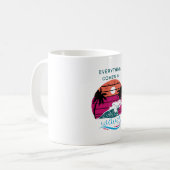 Mug Tout Arrive par Vagues (Devant gauche)