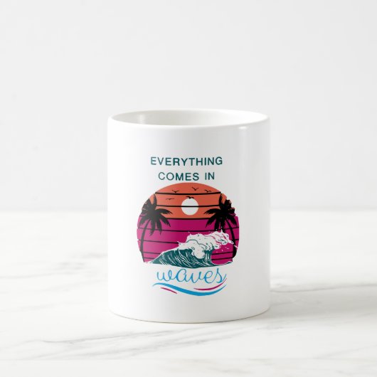 Mug Tout Arrive par Vagues (Centre)