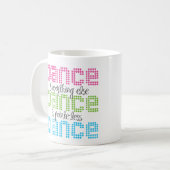 Mug Tout autrement est pointe moins (Devant gauche)