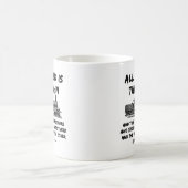 Mug Tout ce dont j'ai besoin, c'est ce train et ça...  (Centre)