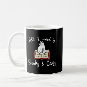 Mug Tout ce dont j'ai besoin, c'est des livres et des