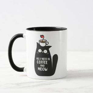 Mug Tout ce dont j'ai besoin, c'est du café et de Miao
