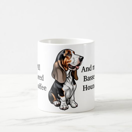 Mug Tout ce dont j'ai besoin, c'est du café et de mon (Centre)